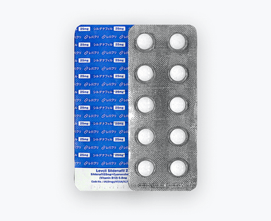 海外製シルデナフィル（バイアグラ同一成分）25mg
