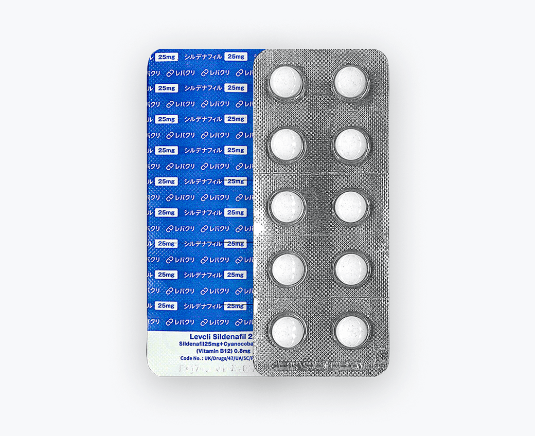 海外製シルデナフィル(バイアグラジェネリック)25mg